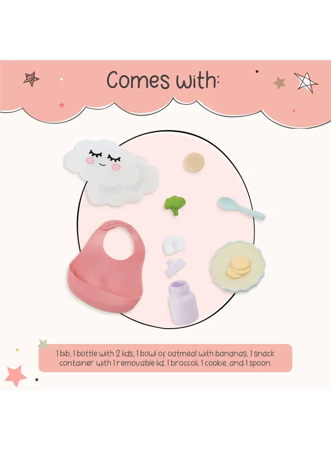 LullaBaby - Meal time accessory set