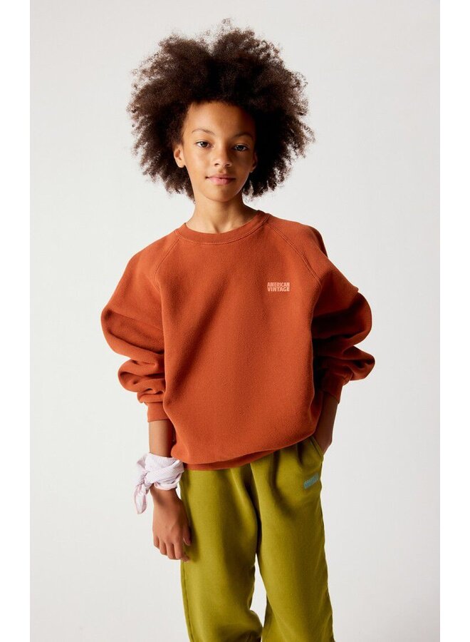 American Vintage - Izubird sweats - Cannelle vintage