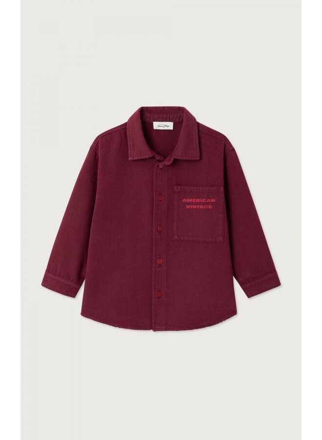 American Vintage - Lycaz shirt - Vigne vintage