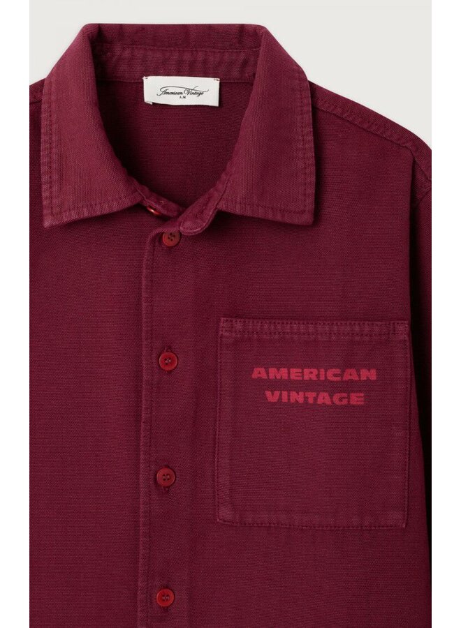 American Vintage - Lycaz shirt - Vigne vintage