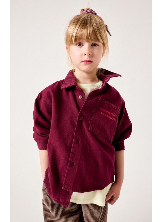 American Vintage - Lycaz shirt - Vigne vintage