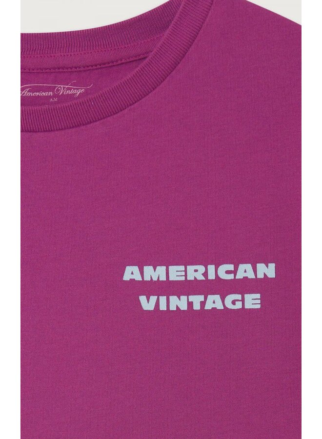 American Vintage - Fizvalley t-shirt - Jus de raisin vintage