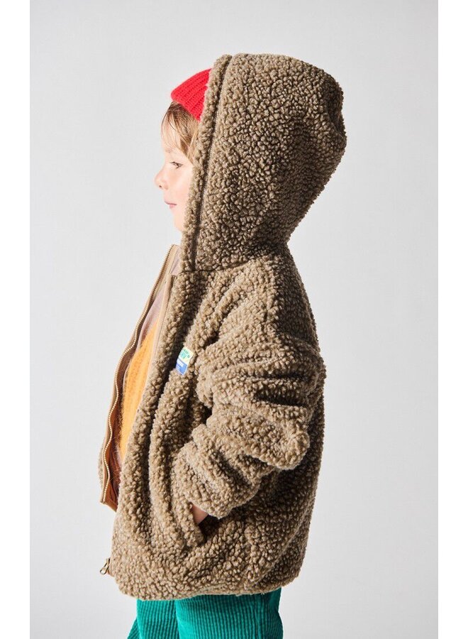 American Vintage - Hoktown hooded jacket – Muscade chine