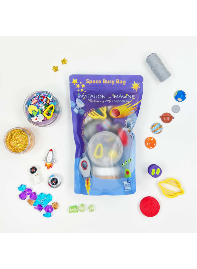 Invitation to imagine - Space busy bag
