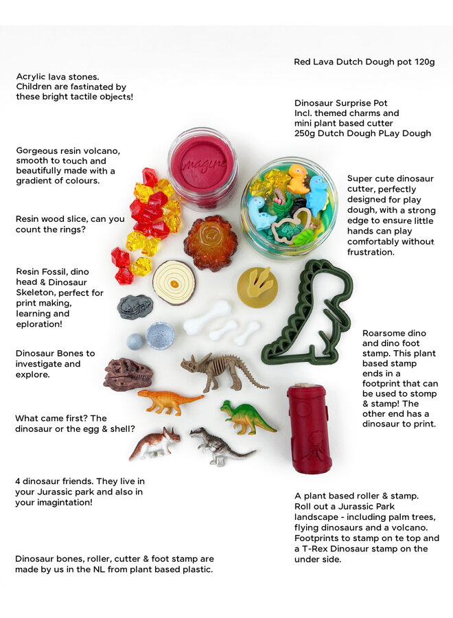 Invitation to imagine - Dinosaur busy bag