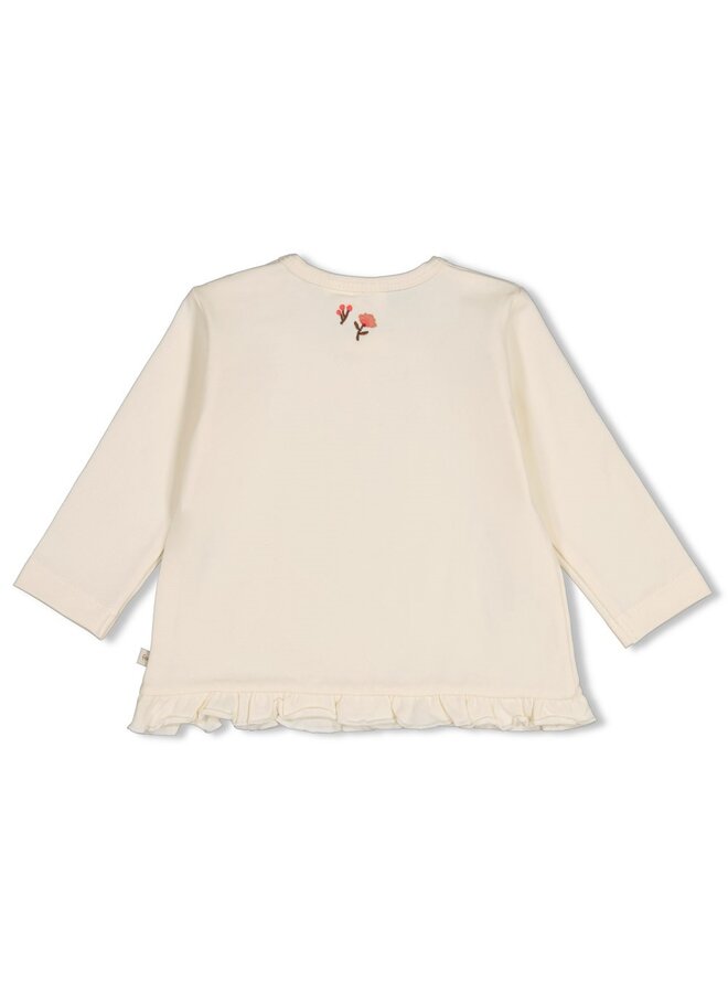 Feetje - Longsleeve - Forest garden - Offwhite