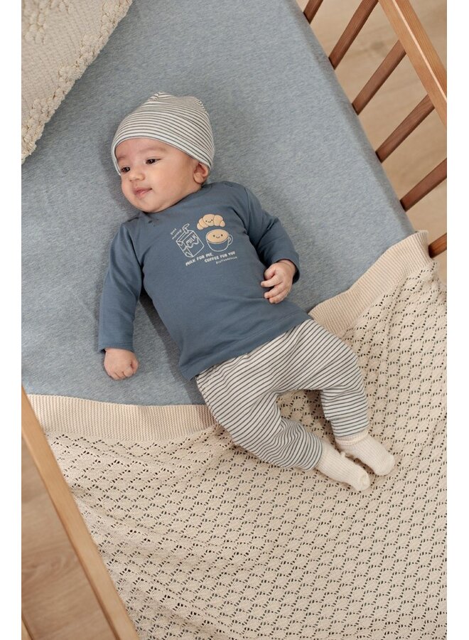Feetje - Longsleeve - Breakfast buddy - Blauw