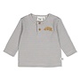 Feetje - Longsleeve rib met streep - Breakfast buddy - Blauw