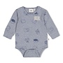 Feetje - Romper AOP - Breakfast buddy - Blauw melange