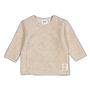 Feetje - Overslagshirt velours rib - The cuddle company - Taupe melange