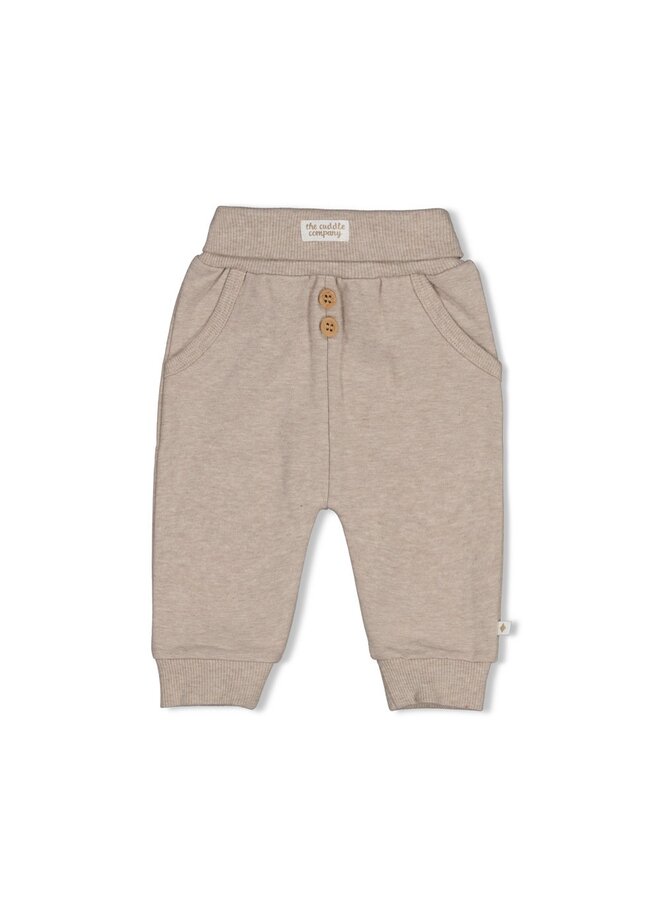 Broek - The cuddle company - Bruin melange