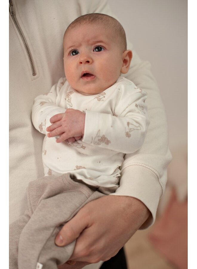 Feetje - Longsleeve AOP - The cuddle company - Offwhite