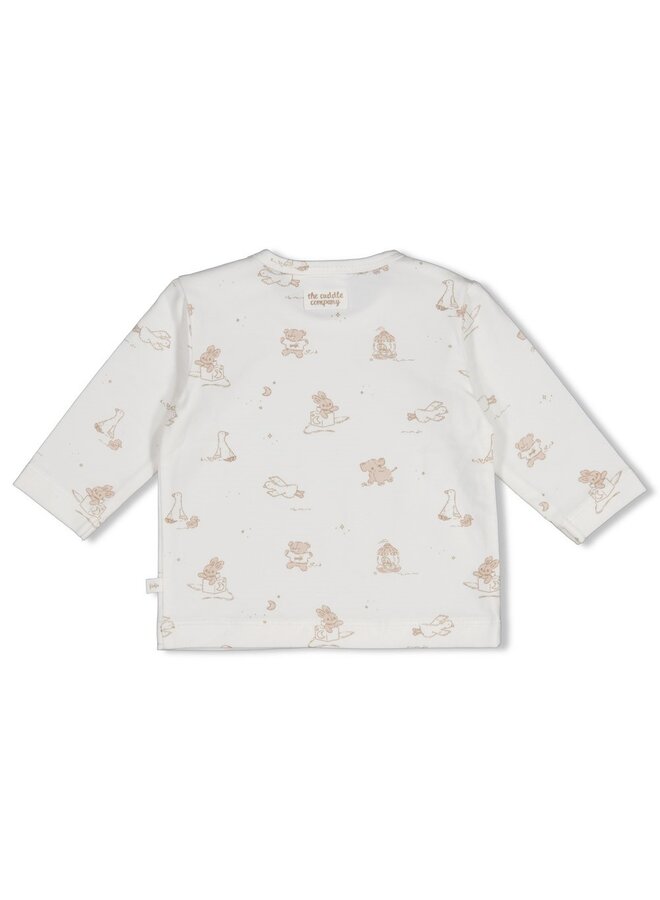 Feetje - Longsleeve AOP - The cuddle company - Offwhite