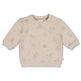 Feetje - Sweater AOP - The cuddle company - Taupe melange