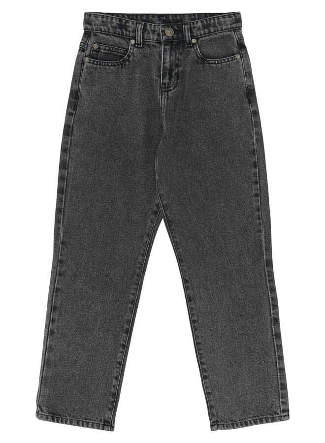The New - Madrid baggy fit jeans - Medium grey denim