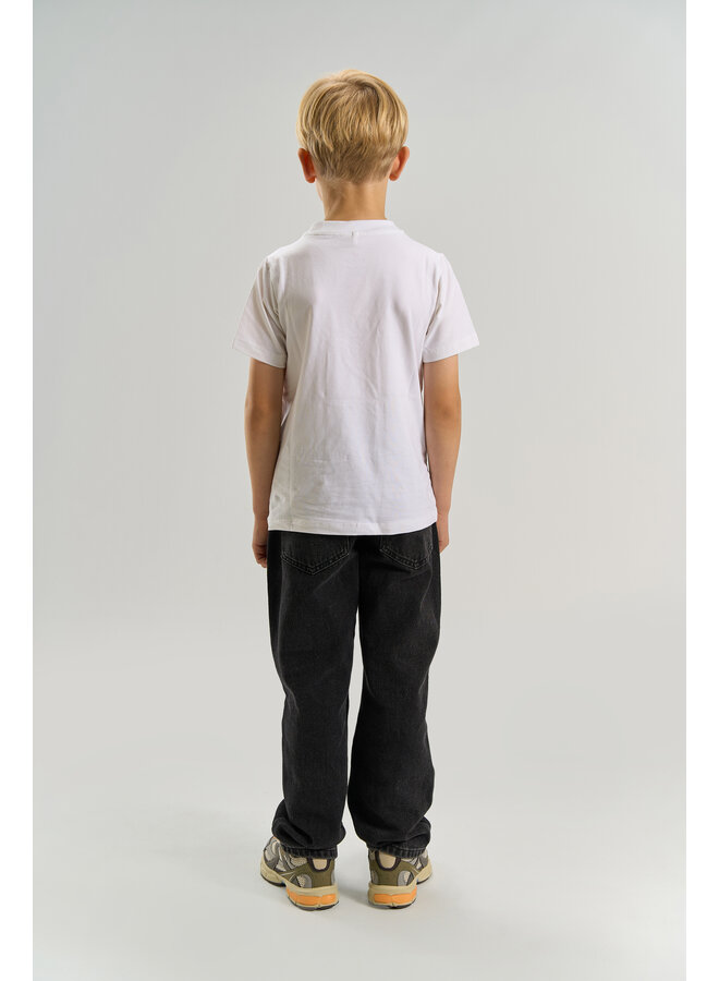 The New - Madrid baggy fit jeans - Medium grey denim