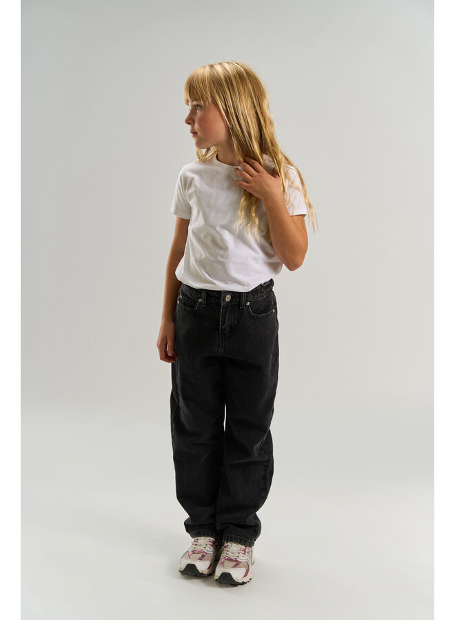 The New - Madrid baggy fit jeans - Medium grey denim