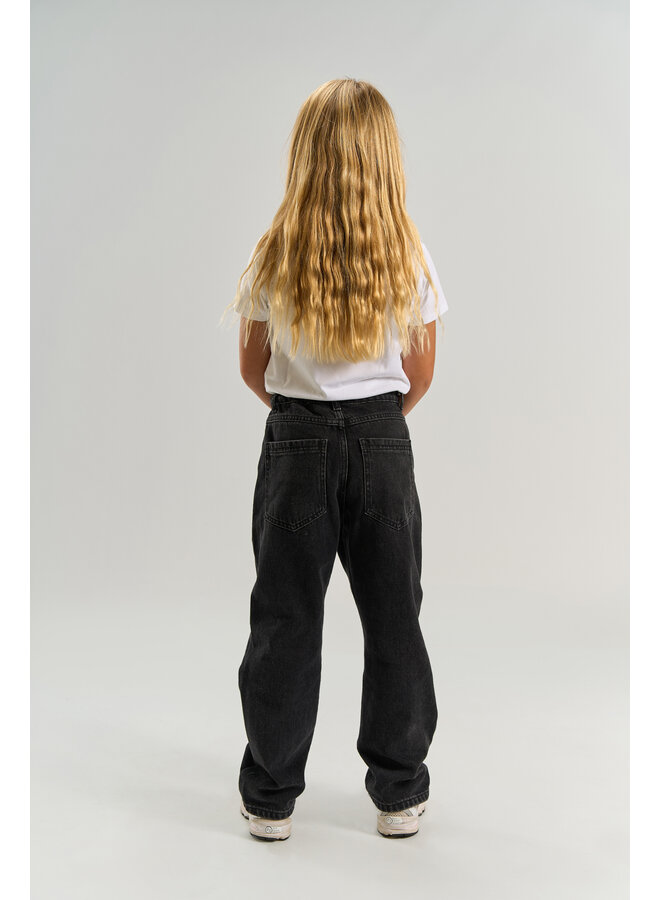 The New - Madrid baggy fit jeans - Medium grey denim