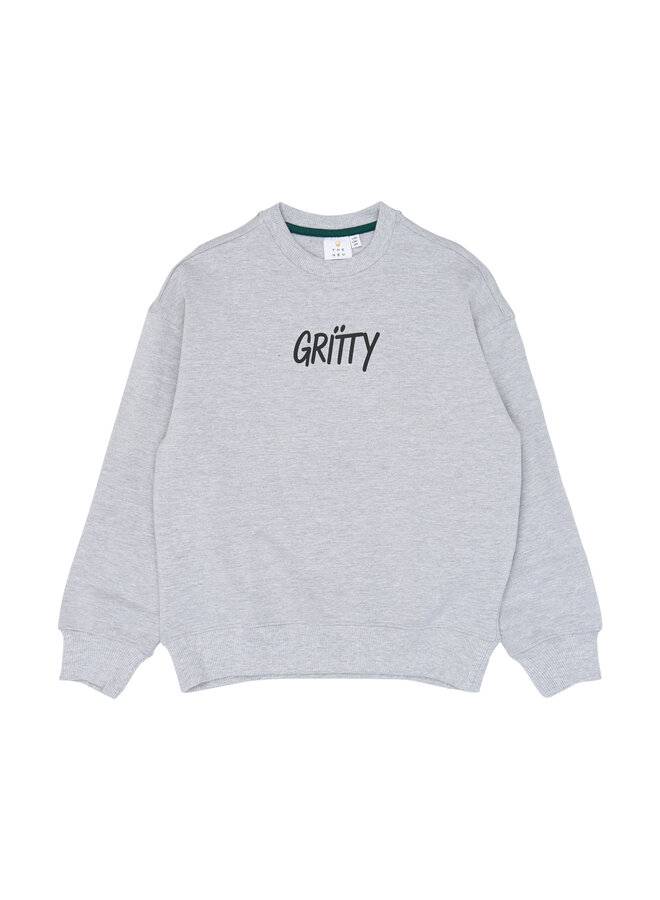The New - Viggo oversized sweatshirt - Light grey melange