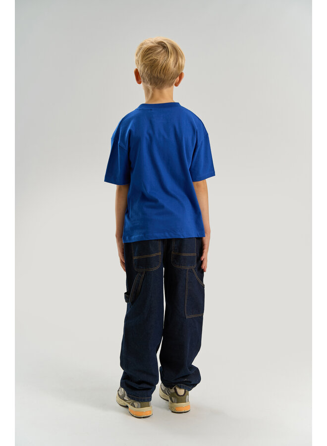 The New - Vitali oversized tee - Mazarine blue
