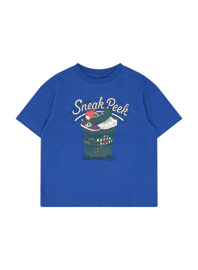 The New - Vitali oversized tee - Mazarine blue