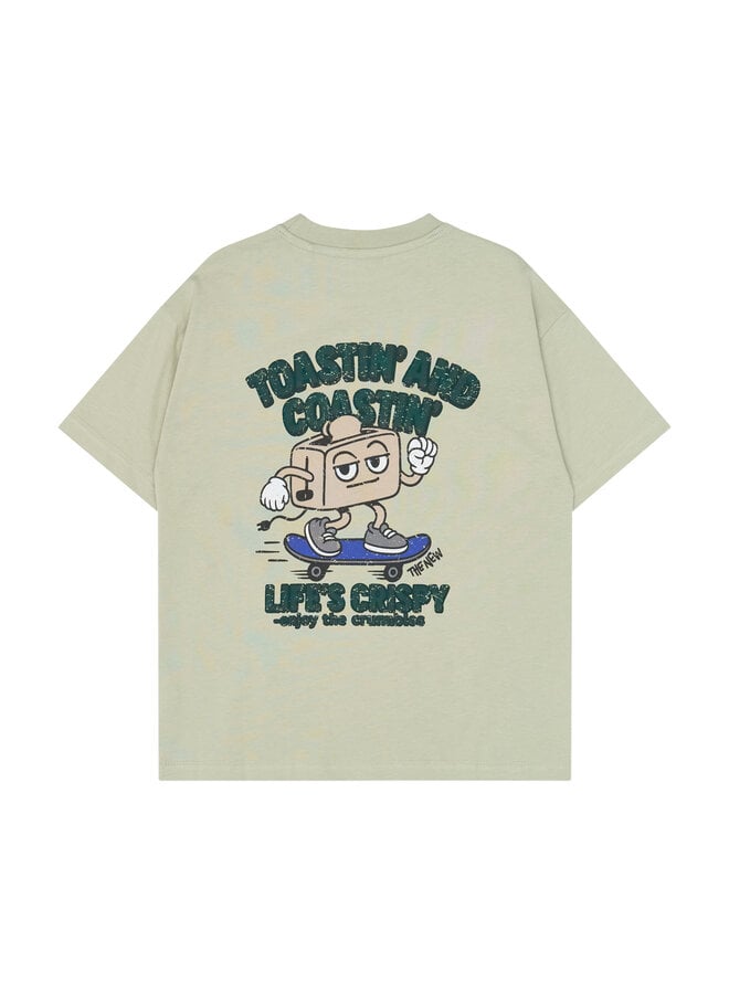 The New - Vilmar oversized tee - Mineral gray