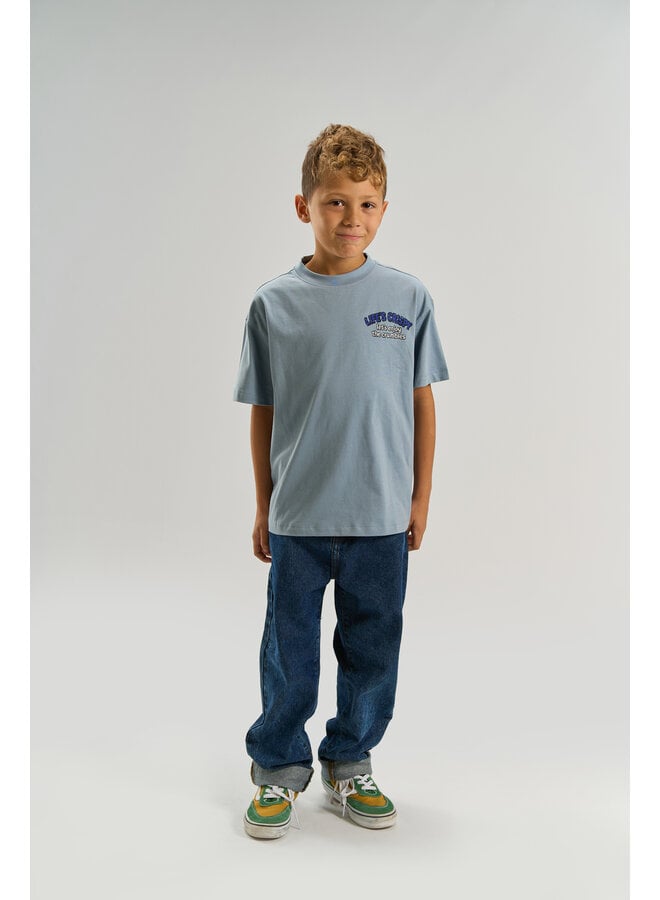 The New - Vilmar oversized tee - Ashley blue