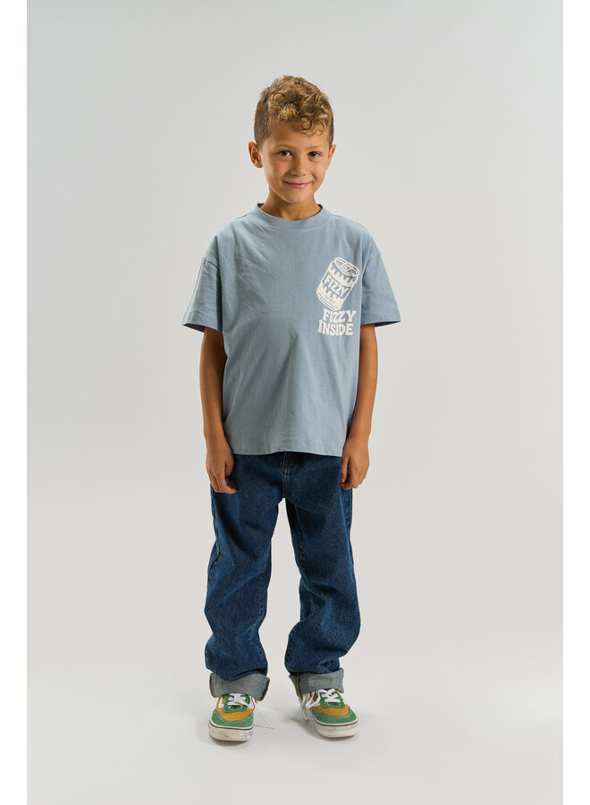 The New - Valentin oversized tee - Ashley blue