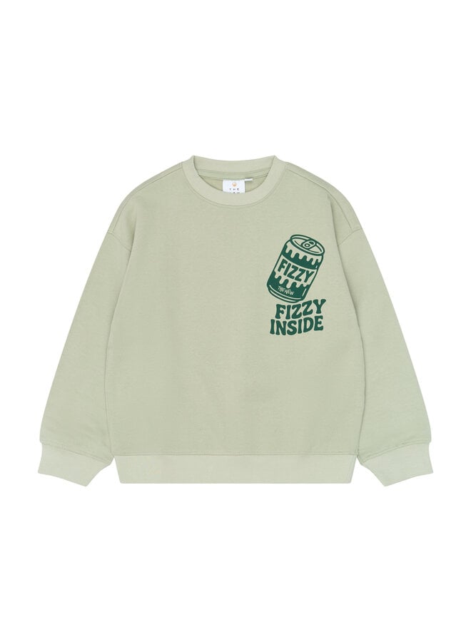 The New - Valentino oversized sweatshirt - Mineral gray