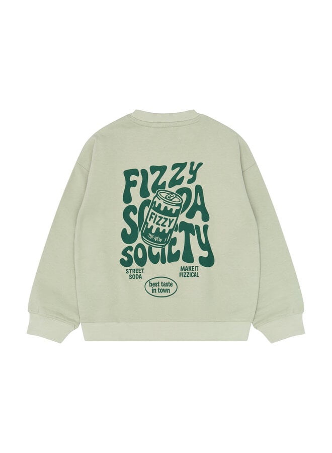 The New - Valentino oversized sweatshirt - Mineral gray