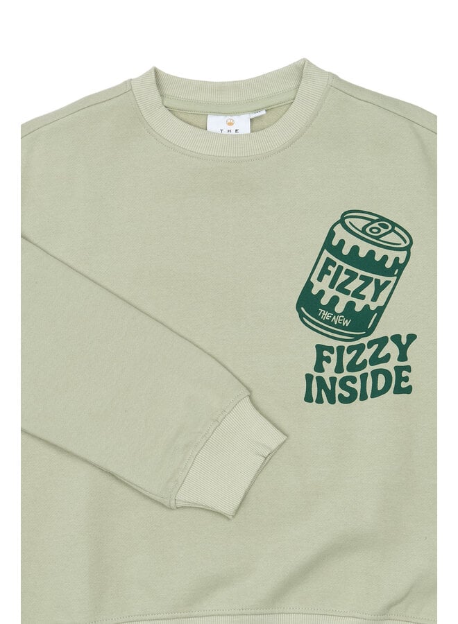 The New - Valentino oversized sweatshirt - Mineral gray