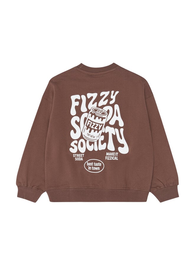 The New - Valentino oversized sweatshirt - Chestnut