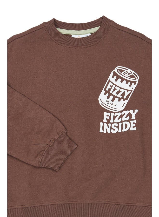 The New - Valentino oversized sweatshirt - Chestnut