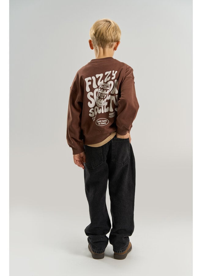 The New - Valentino oversized sweatshirt - Chestnut