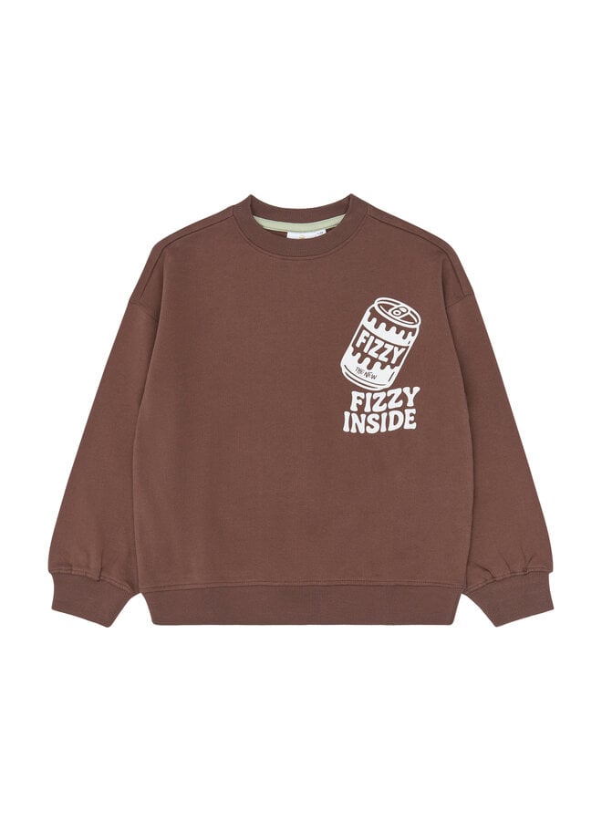 The New - Valentino oversized sweatshirt - Chestnut