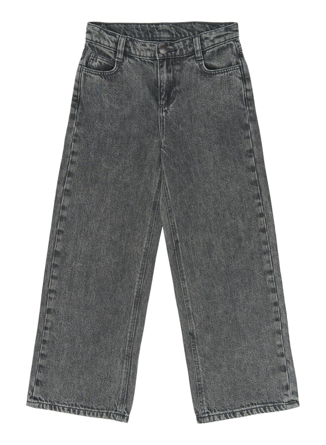 The New - Lissabon wide fit jeans - Medium grey denim