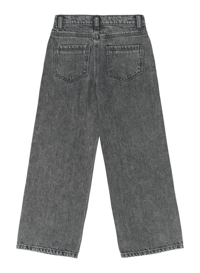 The New - Lissabon wide fit jeans - Medium grey denim