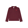 The New - Varena rib polo - Burgundy
