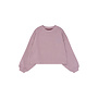 The New - Venus short oversized sweatshirt - Elderberry
