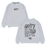 The New - Viggo oversized sweatshirt - Light grey melange