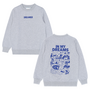 The New - Villard sweatshirt - Light grey melange