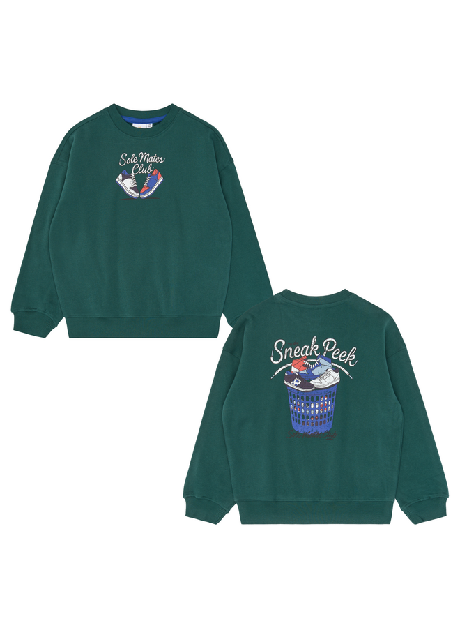 The New - Vitalio oversized sweatshirt - June bug