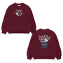 The New - Vitalio oversized sweatshirt - Burgundy
