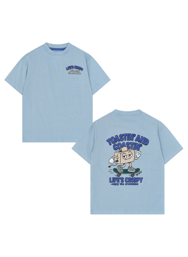 The New - Vilmar oversized tee - Ashley blue