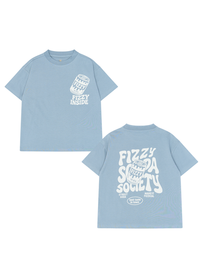 The New - Valentin oversized tee - Ashley blue