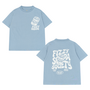 The New - Valentin oversized tee - Ashley blue