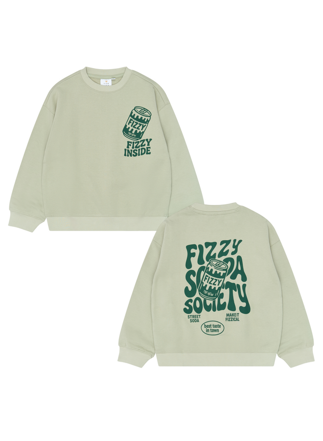 Valentino oversized sweatshirt - Mineral gray