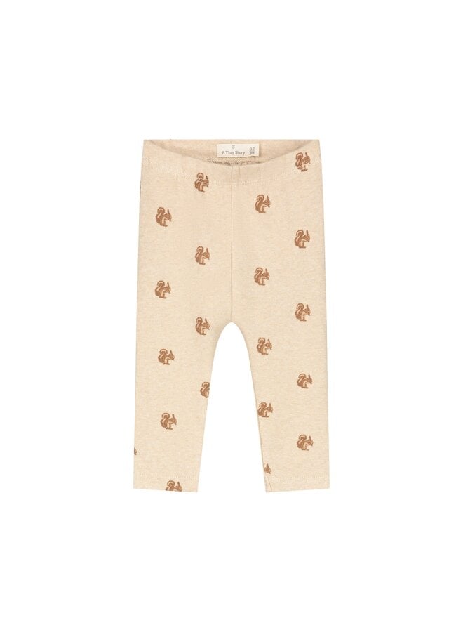 Baby pants squirrel - Beige melange