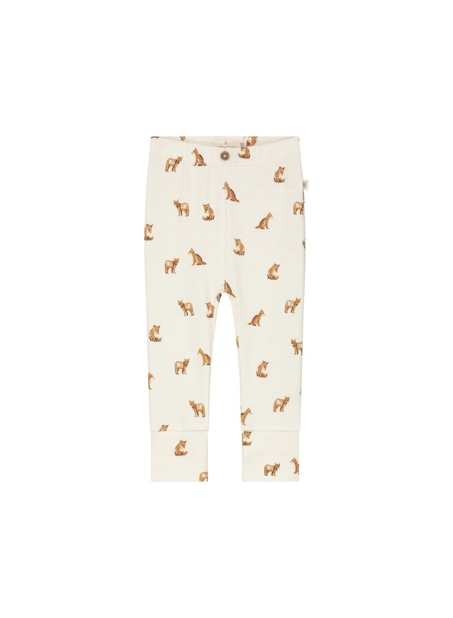 A Tiny Story - Baby pants fox - Ivory