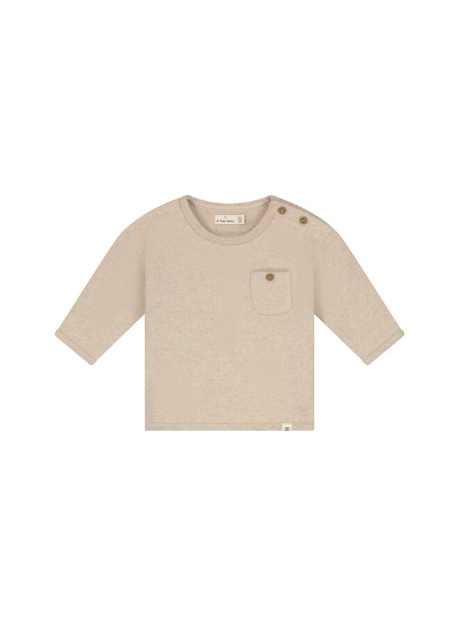 A Tiny Story - Baby pullover - Beige melange